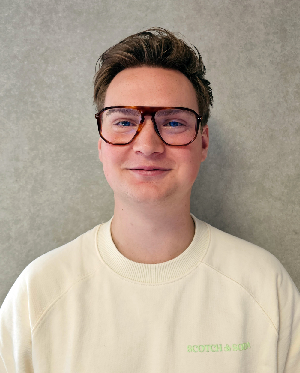 Jelger achter zijn 3D printer